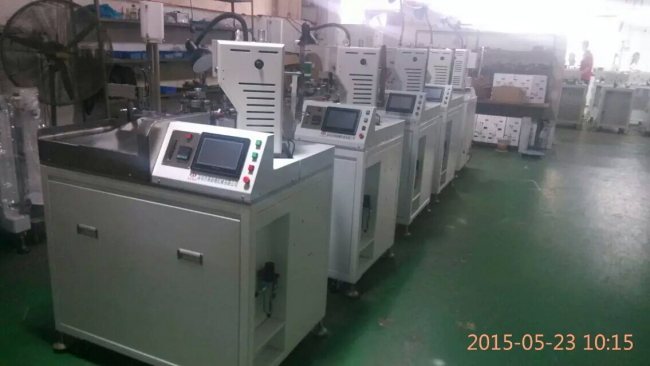 Bulk production for automatic crimping machine